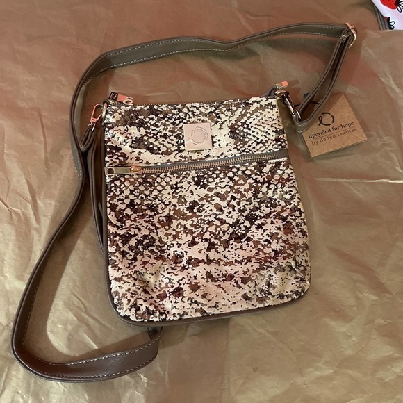 DE leo textiles shoulder purse - Picture 1 of 3